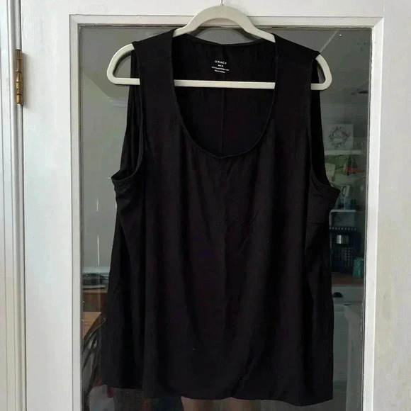 Grace Tops - Grace black tank size 3x